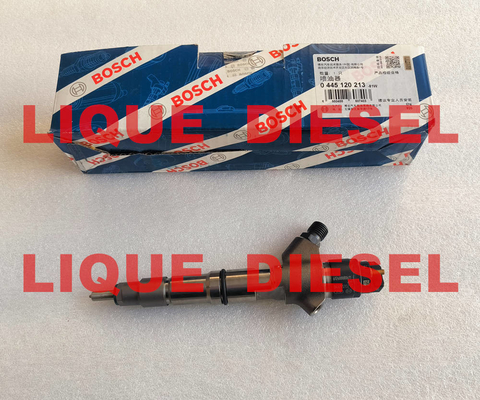 China BOSCH common rail injector 0445120213 for WEICHAI WD10 612600080611  0 445 120 213  445120213 supplier