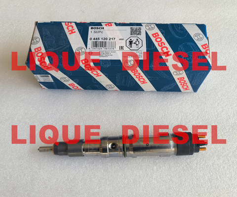 China BOSCH common rail injector 0445120217 0445120061 for MAN 51101006126 supplier