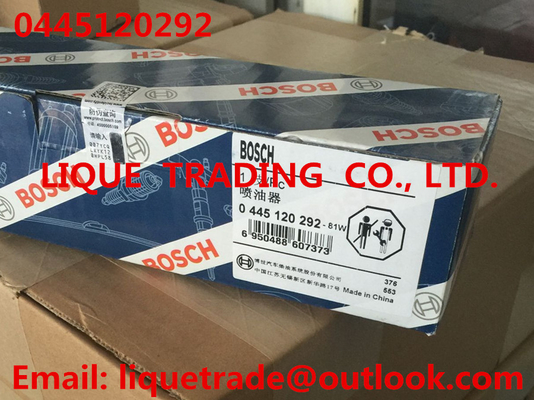 China 0445120292 BOSCH Genuine and New common rail injector 0445120292 / 0 445 120 292 for YUCHAI J6A00-1112100-A38 supplier