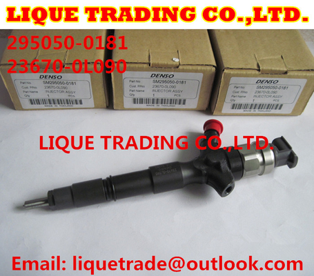China DENSO Genuine & New common rail injector 295050-0180 295050-0181 295050-0520 for TOYOTA Hilux 23670-0L090 23670-09350 supplier