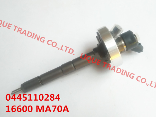 China BOSCH Common rail injector 0445110284 / 0 445 110 284 for 16600 MA70A / 16600MA70A / 16600-MA70A supplier