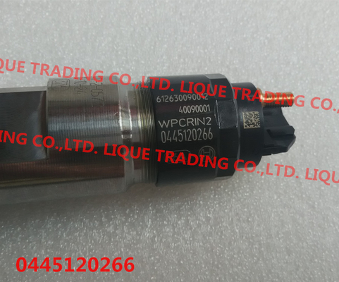 China BOSCH Common rail fuel injector 0445120266 / 0 445 120 266 for WEICHAI 612630090012, 612640090001 supplier