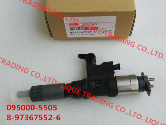 China DENSO Genuine Common rail injector 095000-5500,095000-5501,095000-5505 ISUZU 8-97367552-6 ,8973675526 supplier