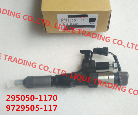 China DENSO INJECTOR  295050-1170 , 9729505-117 Original common rail injector 295050-1170 , 9729505-117 for HINO supplier