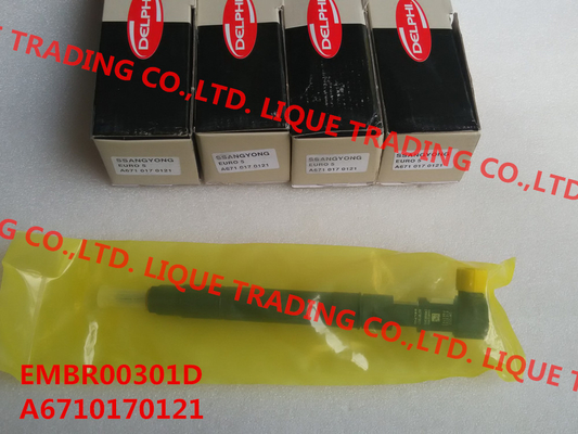 China DELPHI INJECTOR EMBR00301D, R00301D SSANGYONG Korando injector 6710170121,  A6710170121 supplier