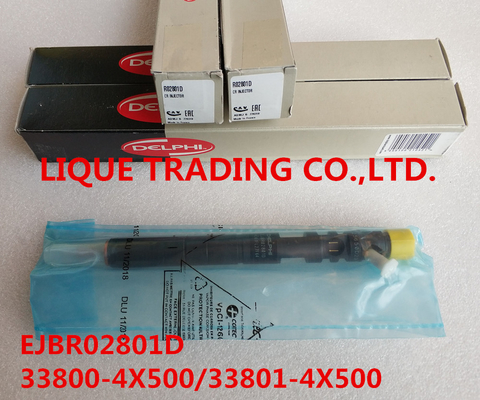 China DELPHI injector EJBR02801D,EJBR01901Z, EJBR02301Z for HYUNDAI 33800-4X500/33801-4X500/33801-4X510/338014X500/338014X510 supplier