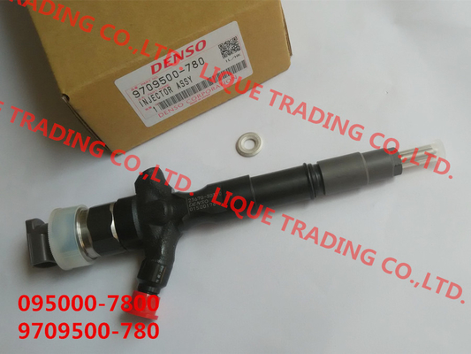 China DENSO common rail injector 095000-7800, 095000-7801 for TOYOTA Hiace 2KD-FTV Euro IV 23670-30310, 23670-39285 supplier