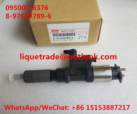 China DENSO INJECTOR 095000-6376, 095000-6373, 095000-6370 ISUZU 8-97609789-6 , 8976097896 supplier