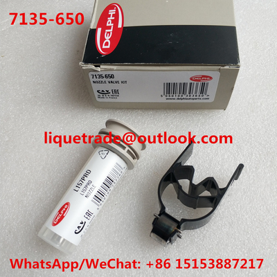China DELPHI Repair kits 7135-650 (include nozzle L157PRD/L157PBD + valve 9308-621C/28538389 ) Overhaul kits 7135650 supplier