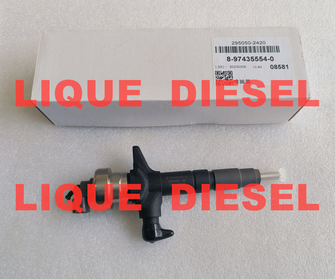 China DENSO fuel injector 295050-2420 295050-2540 8-97435554-0 2950502420 2950502540 8974355540 supplier