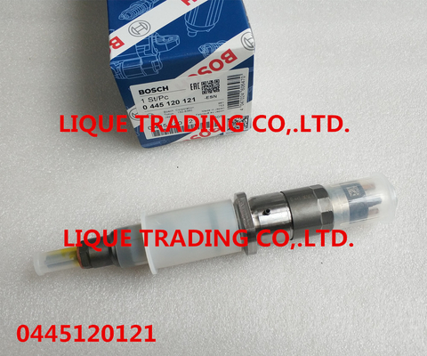 China Common rail injector 0445120121 / 4940640 for Cummins ISLE engine supplier