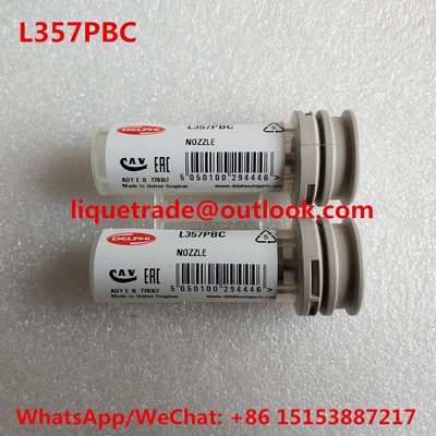 China DELPHI NOZZLE L357PBC Common rail nozzle L357PBC supplier