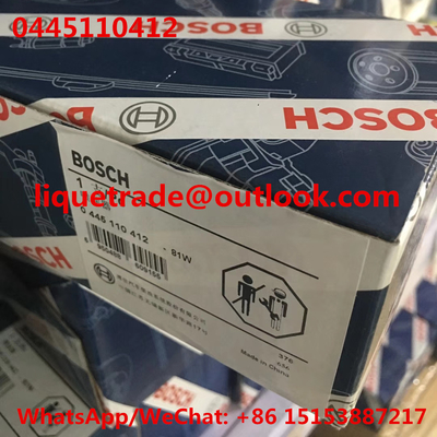 China BOSCH Common rail injector 0445110412 , 0 445 110 412 supplier