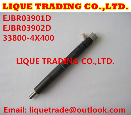 China DELPHI Common Rail Injector EJBR03902D, R03902D, EJBR03901D, R03901D for KIA Carnival Euro IV 33800-4X400 supplier