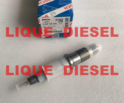 China BOSCH 0445120236 Common rail injector 0 445 120 236 445120236 5263308  4317230 6745-11-3100 6745113100 supplier