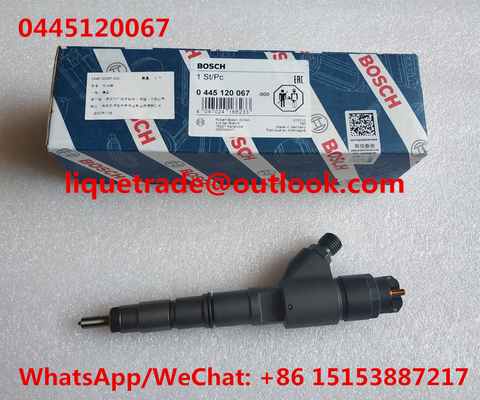 China BOSCH common rail injector 0445120067 , 0 445 120 067 for DEUTZ 04290987 supplier