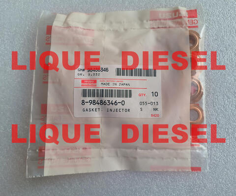China Genuine GASKET 8-98486346-0 8984863460 98486346 GASKET: INJECTOR NOZZLE supplier