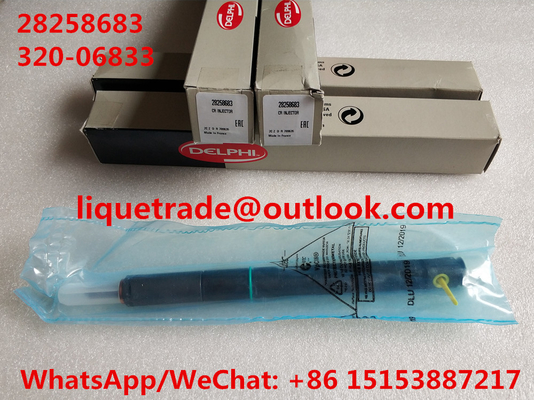 China DELPHI Injector 320/06833 , 320-06833 , 32006833 , 320 06833 , 28258683 , original JCB injector for JCB Excavator supplier