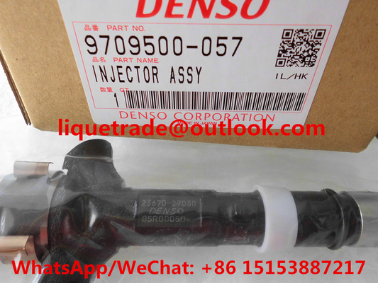 China DENSO common rail injector 095000-0570 095000-0571  9709500-057 TOYOTA Avensis 23670-27030, 23670-29035 supplier