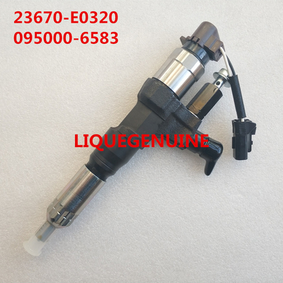 China DENSO injector 095000-6583, 095000-6582, 095000-6581, 095000-6580 , 9709500-658  for HINO 23670-E0320 , 23670E0320 supplier