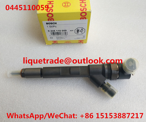 China BOSCH INJECTOR 0445110059 , 0 445 110 059 Common Rail injector 0445110059 , 0445 110 059 supplier