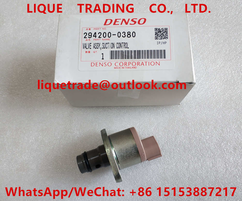 China Original Pressure Regulator Suction Control Valve 294200-0380 SCV Valve 294200-0380 ,  2942000380 supplier