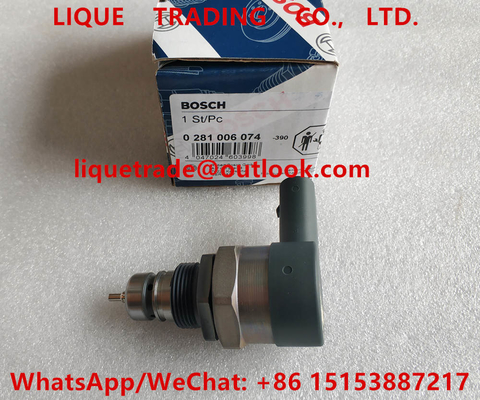 China BOSCH pressure regulating valve 0281006074, 0281006075,  0 281 006 074 for AUDI, SEAT, VW 057130764AA, 057130764AB supplier