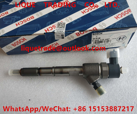 China BOSCH common rail injector 0445110447 , 0 445 110 447 ,  0445 110 447 ,  445110447 supplier