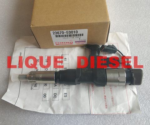 China DENSO Fuel Injector 9709500-659 , 095000-6593 , 095000-6591 ,  23670-E0010 ,  23670E0010 ,095000-659# for HINO J08E supplier