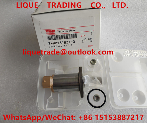 China DENSO SCV overhaul kit 8-98181831-0 , 8981818310 Control Valve 294200-0670 , 294200 0670, 2942000670 supplier