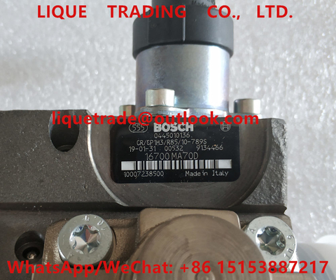 China BOSCH Fuel pump 0445010136 , 0 445 010 136 for 16700MA70D , 16700-MA70D, 16700 MA70D, 0445 010 136 supplier