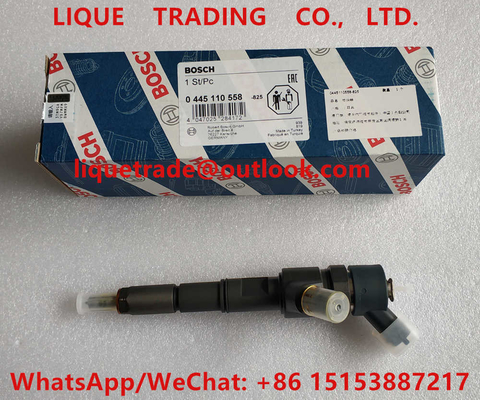 China BOSCH Common Rail Fuel Injector 0445110558 , 0 445 110 558 ,   0445 110 558 , 445110558 supplier