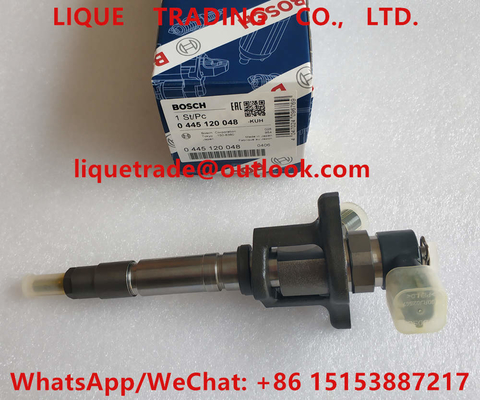 China BOSCH Common rail fuel injector 0445120048, 107755-0161 for MITSUBISHI 4M50 ME226718, ME222914, ME223749 supplier