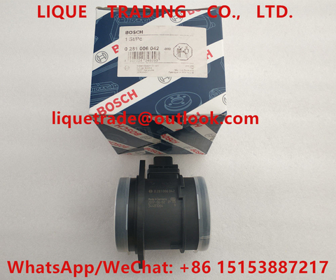 China BOSCH sensor 0281006042 ,  0 281 006 042 , 281006042  Maf Mass Air Flow Meter Sensor 0 281 006 042 supplier