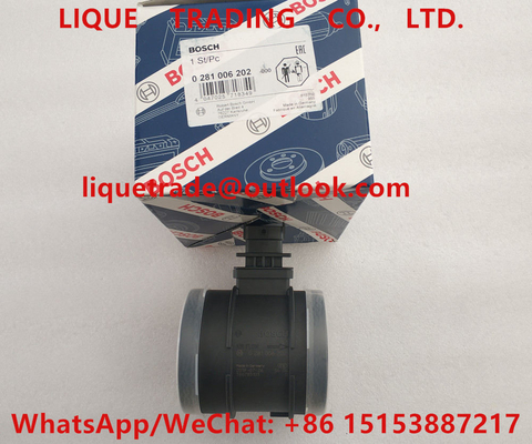 China BOSCH Mass Air Flow Sensor 0281006202 , 0 281 006 202 , 281006202 , 0281 006 202 original MAF 356679205 supplier