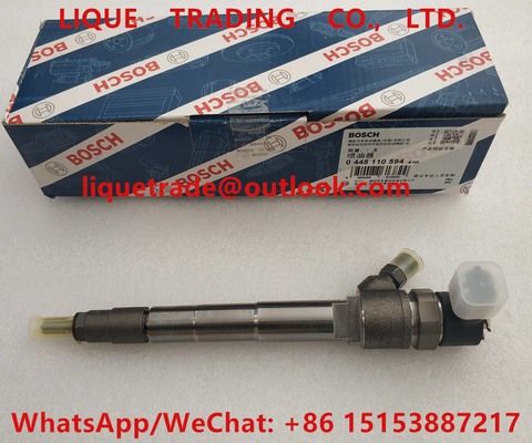 China BOSCH Common rail injector 0445110376, 0445110594 for Cummins ISF2.8 5258744 supplier
