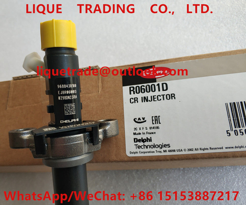 China DELPHI CR INJECTOR EJBR06001D , R06001D , 9688438580 , 6001D supplier