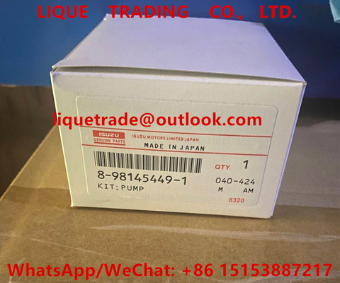 China ISUZU control valve 8-98145449-1 , 8-98145449-0 REPAIR KIT 98145449 , 8981454491 , 8981454490 supplier