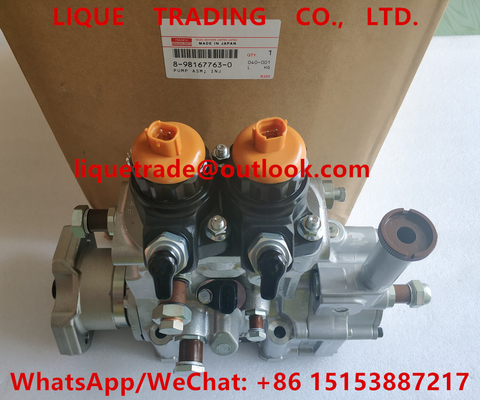 China DENSO fuel pump 094000-0770 , 8-98167763-0 for ISUZU 98167763 , 0940000770 , 8981677630 supplier