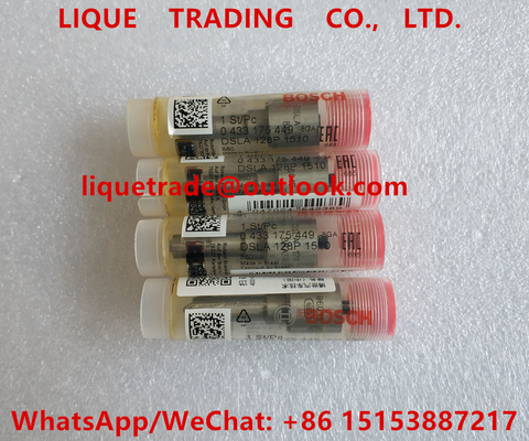 China BOSCH Injector Nozzle DSLA128P1510 , 0433175449 , DSLA 128P 1510 , 0 433 175 449 supplier