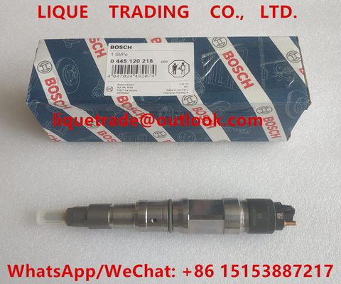 China BOSCH Fuel injector 0445120218 , 0 445 120 218 , 0445 120 218 for MAN 51101006125 , 51101006032 supplier