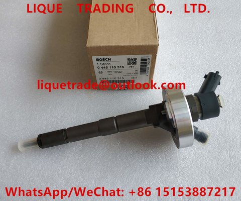 China BOSCH fuel injector 0445110315 , 0 445 110 315 for 16600 VZ20A , 16600VZ20A , 16600-VZ20A supplier