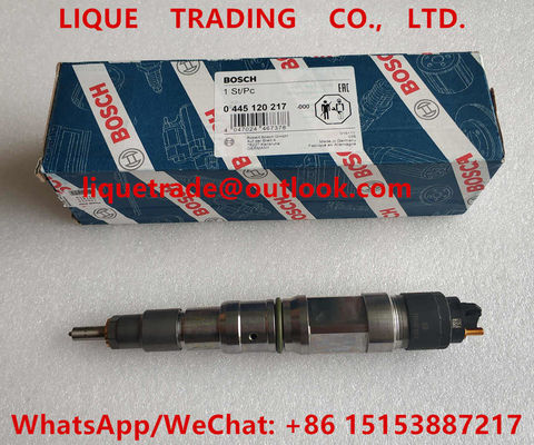 China BOSCH fuel injector 0445120217 , 0 445 120 217 , 445120217 , 51101006126 , 0445 120 217 for MAN supplier