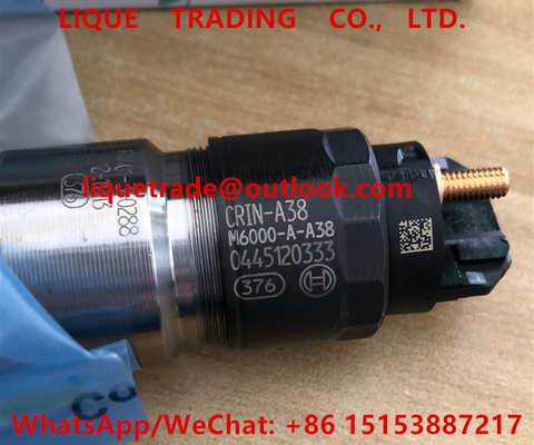 China BOSCH Fuel injector 0445120333 , 0 445 120 333 , M6000-1112100A-A38 , 1112-00422 For Yuchai Truck Diesel Engine supplier