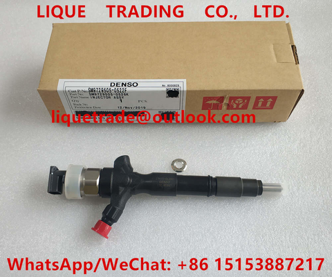 China DENSO common rail injector 295050-0522, 23670-0L090, 9729505-052, 236700L090, SM9729505-052 supplier