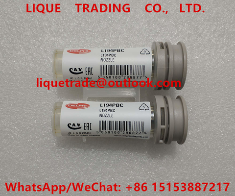 China Delphi Fuel Injector Nozzle L194 , L194PBC for BEBE4D08003 BEBE4D24103 BEBE4D16003 BEBE4D2400 supplier