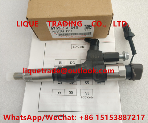 China DENSO Common rail injector 095000-6600, for HINO J08C J08E 500 Series 23670-E0040 supplier