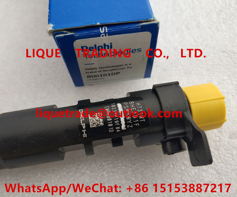 China DELPHI injector EMBR00101D, EMBR00101DP, R00101D, R00101DP, 9686191080 for Citroen, Peugeot 1980L3, FIAT supplier