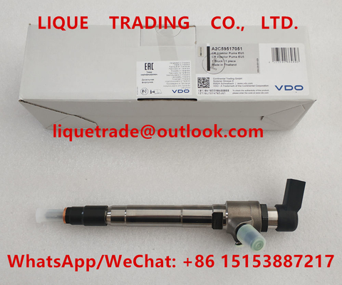 China FUEL INJECTOR A2C59517051 , BK2Q-9K546-AG , BK2Q9K546AG , 1746967 supplier