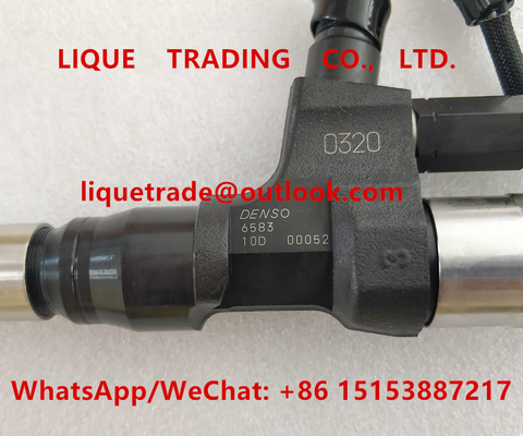 China DENSO injector 9709500-658 , 095000-6583 , 0950006583 , 0950006581 , 0950006580 ,  23670-E0320 , 23670E0320 for HINO supplier